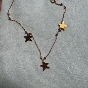 Gold Star Charm Bracelet